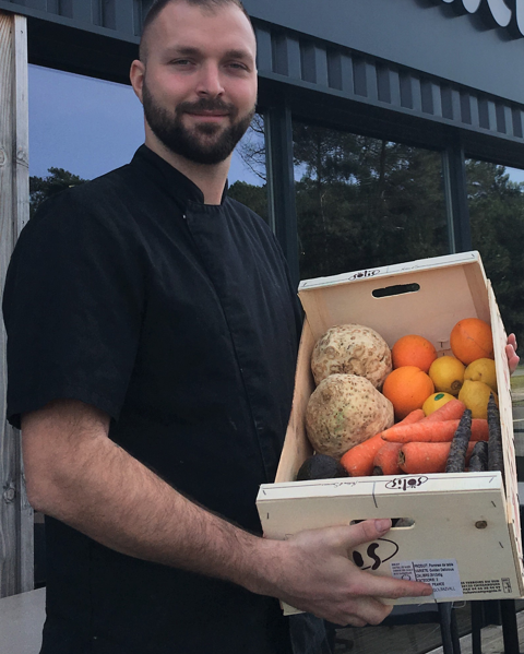 Julien Morin, chef à domicile sur le Bassin d'Arcachon